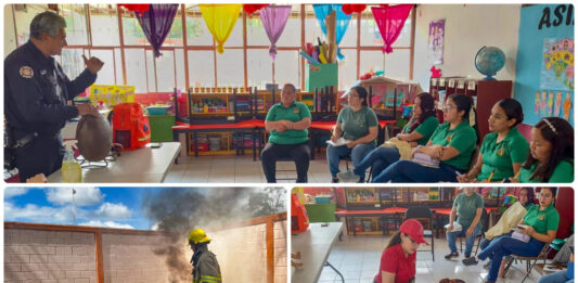 Protección Civil y Bomberos de Reynosa impulsa la prevención de emergencias en escuelas