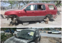 Gobierno de Reynosa notifica retiro de vehículos abandonados en calles de la colonia 20 de Noviembre