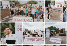 Inicia pavimentación de la calle Kabah en Matamoros tras más de 40 años de espera