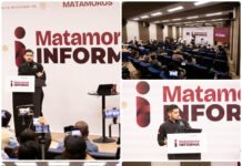 Presenta Beto Granados avances en empleo, servicios públicos y nuevas obras para Matamoros