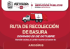 Gobierno de Reynosa mantiene activa la recolección de basura este domingo en diez colonias