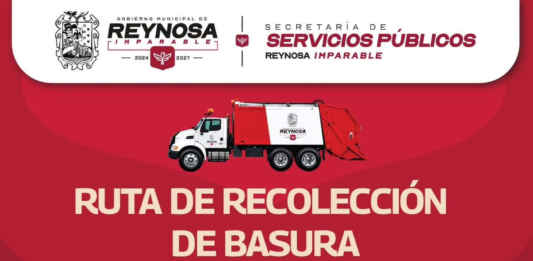 Gobierno de Reynosa mantiene activa la recolección de basura este domingo en diez colonias